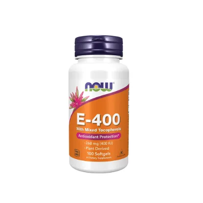 Picture of NOW E-400 MIXED TOCOPHEROLS 100 SOFTGELS