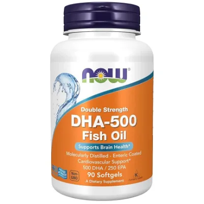 Picture of NOW DHA-500 MG 60 SOFTGELS