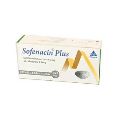 Picture of SOFENACIN PLUS 5/25MG 30TAB