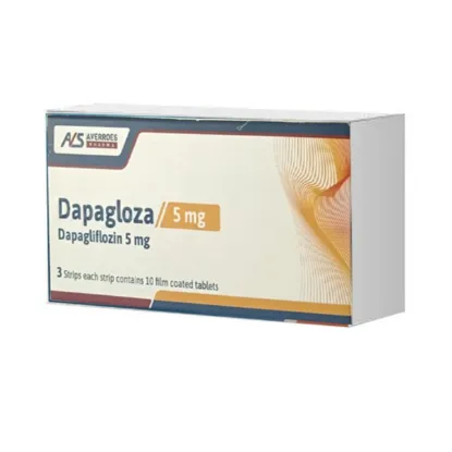 Picture of DAPAGLOZA 5 MG 30TABLETS