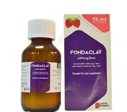 Picture of FONDACLAV 457GM SUSP 75 ML