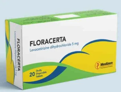 Picture of FLORACERTA 5 MG  20 TABLETS